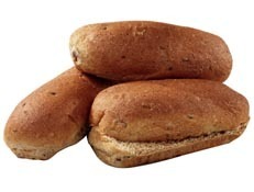 Millet and Brown Rice Hotdog Buns 1/2 dozen